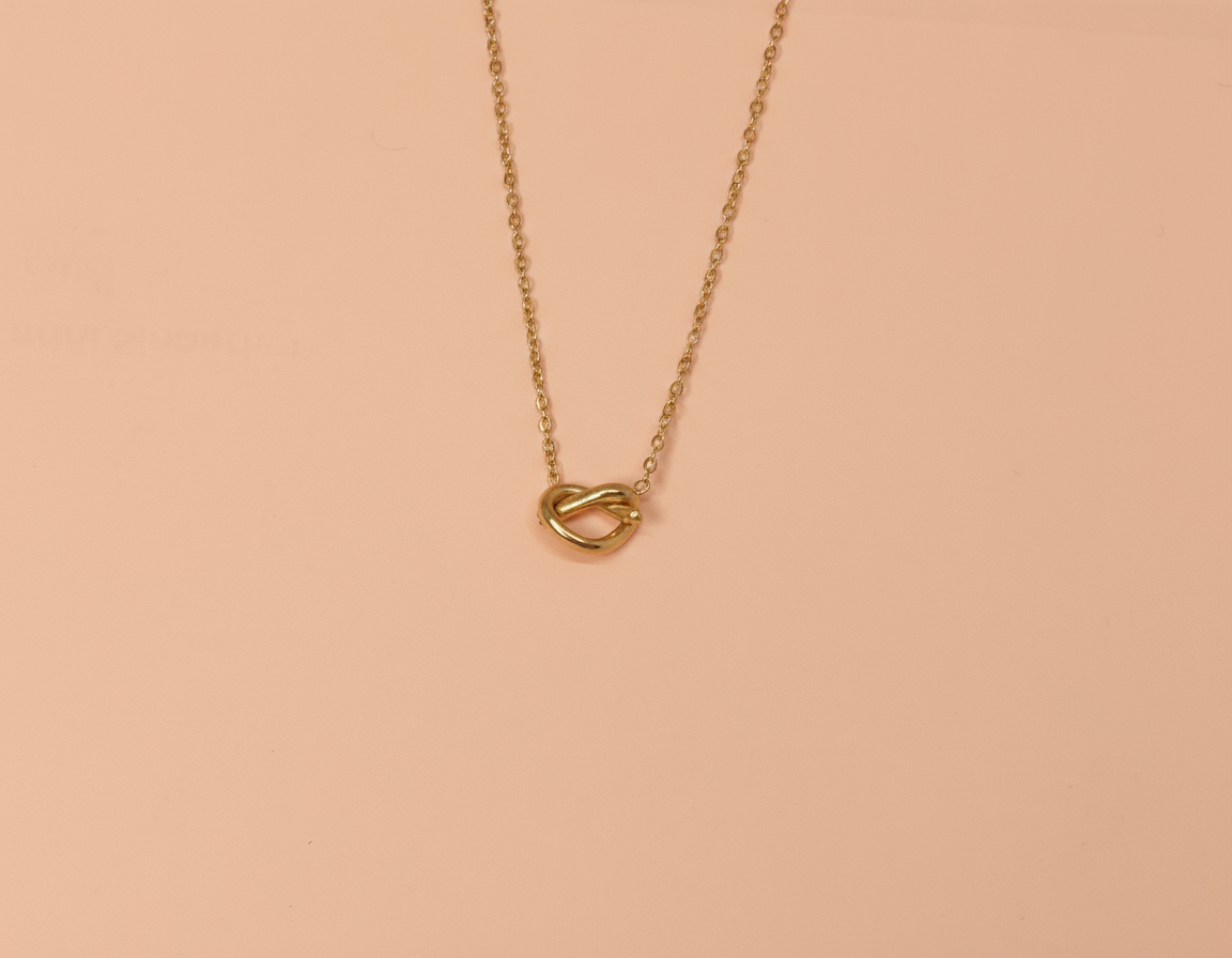 The Heart Knot neckline