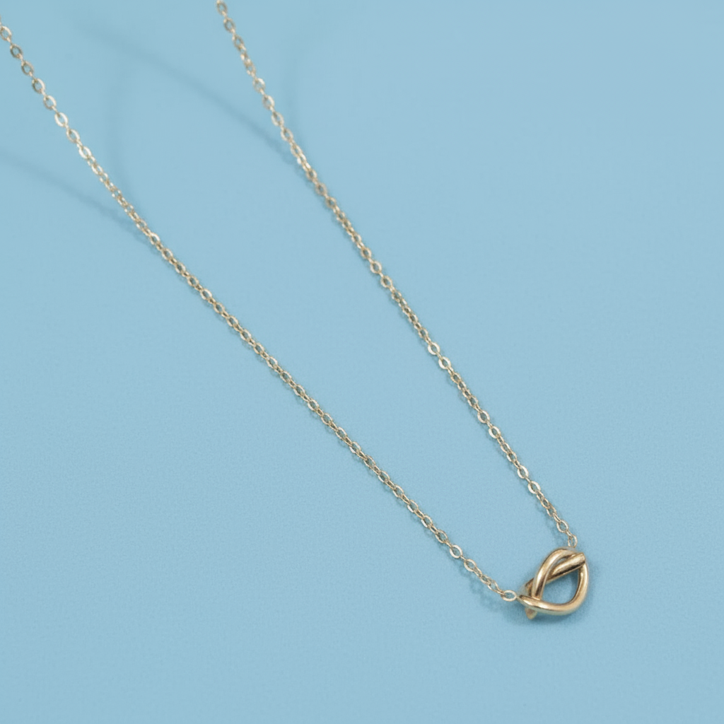 The Heart Knot neckline