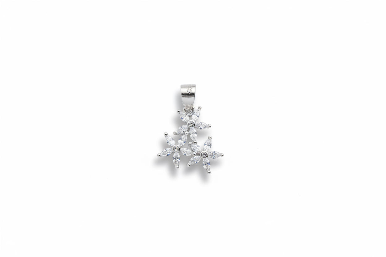 Tri-Flora Pendant